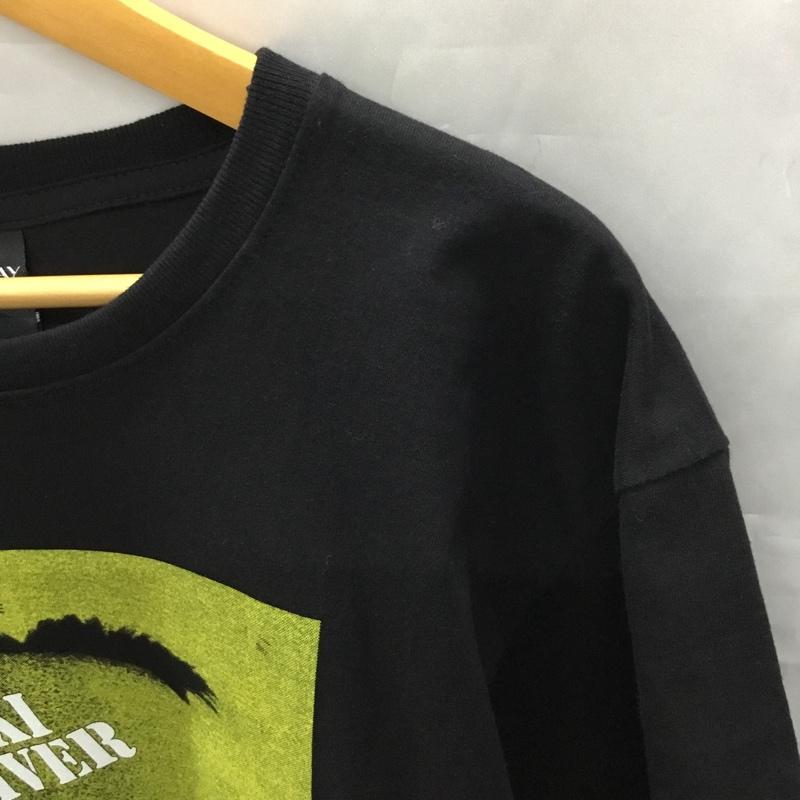 古着 USED Tシャツ 半袖 半袖カットソー プリントTシャツ クルーネックカットソー バンドTシャツ L プリント 黒 / ブラック / メンズ USED 古着 中古 10106928
