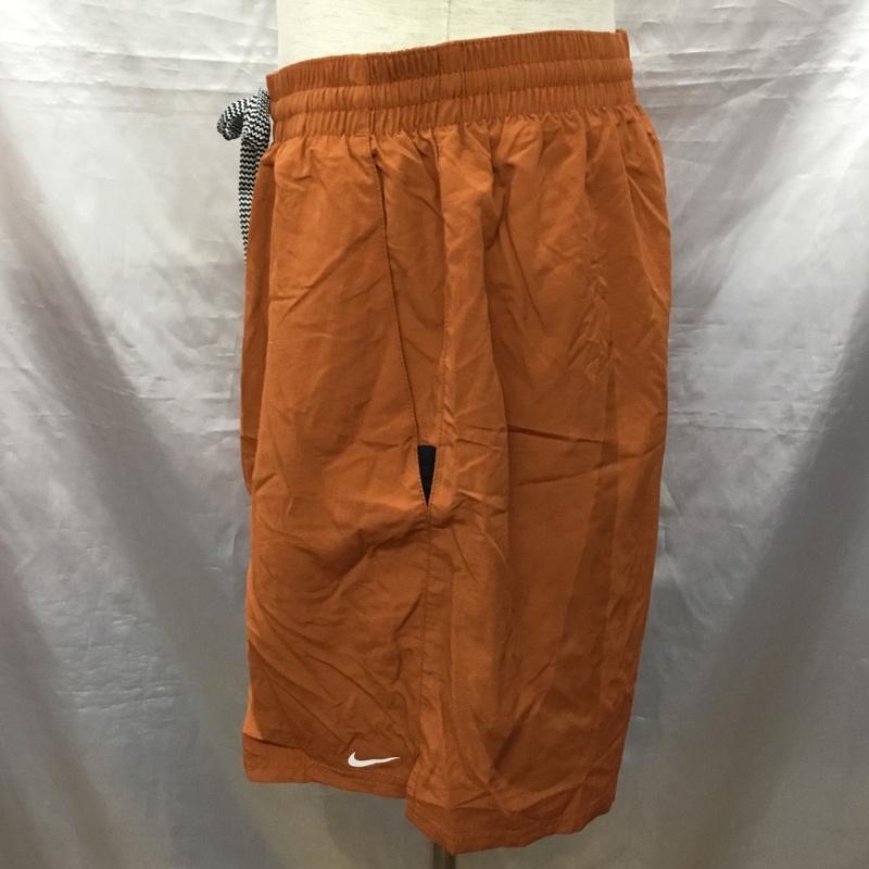 ナイキ NIKE パンツ ショートパンツ ショートパンツ ハーフパンツ カジュアルパンツ スポーツウェア XL 無地 橙 / オレンジ / メンズ USED 古着 中古 10121048