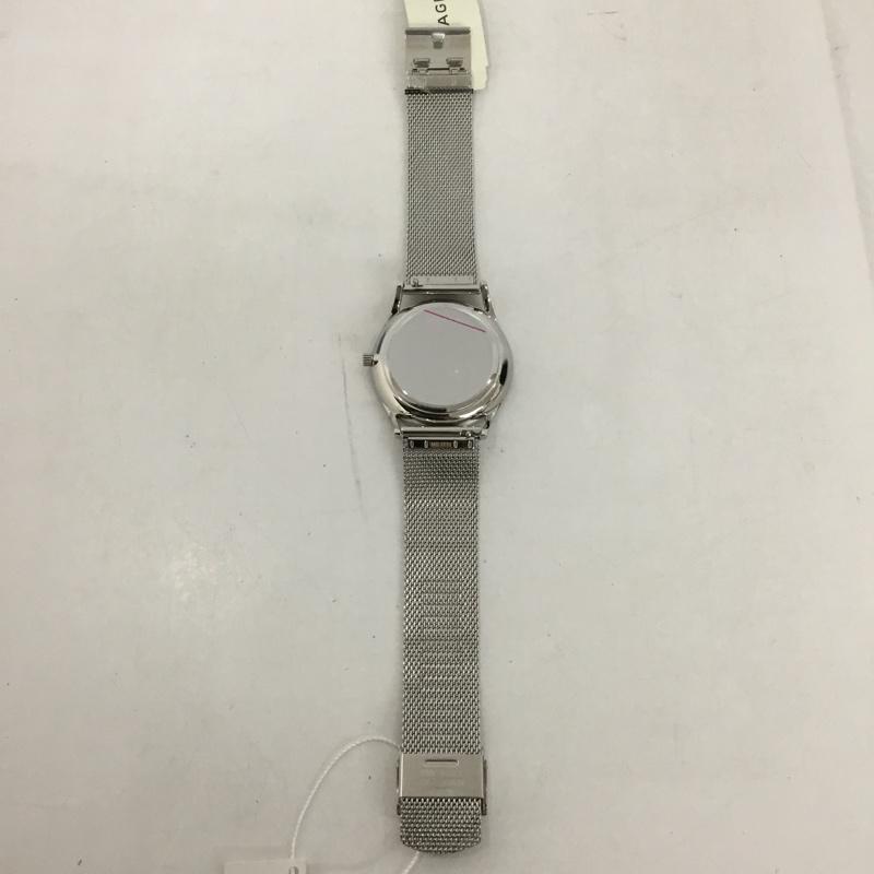 スカーゲン SKAGEN 腕時計 アナログ(クォーツ式) SKW6396 HOLST 箱有 ロゴ、文字 銀 / シルバー / メンズ USED 古着 中古 10127314