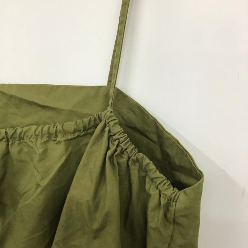 ローリーズファーム LOWRYS FARM キャミソール キャミソール FREE 無地 カーキ / カーキ / レディース USED 古着 中古 10134649