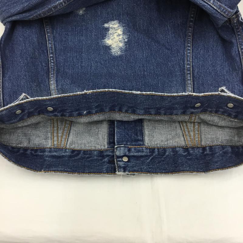 リーバイス Levi s ジャケット、上着 ジャケット、ブレザー 00 s 70505-0301 L ワンポイント 青 / ブルー / レディース USED 古着 中古 10124394