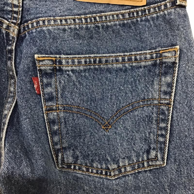リーバイス Levi s パンツ デニム、ジーンズ 28インチ 無地 インディゴ / インディゴ /  メンズ USED 古着 中古 10128287