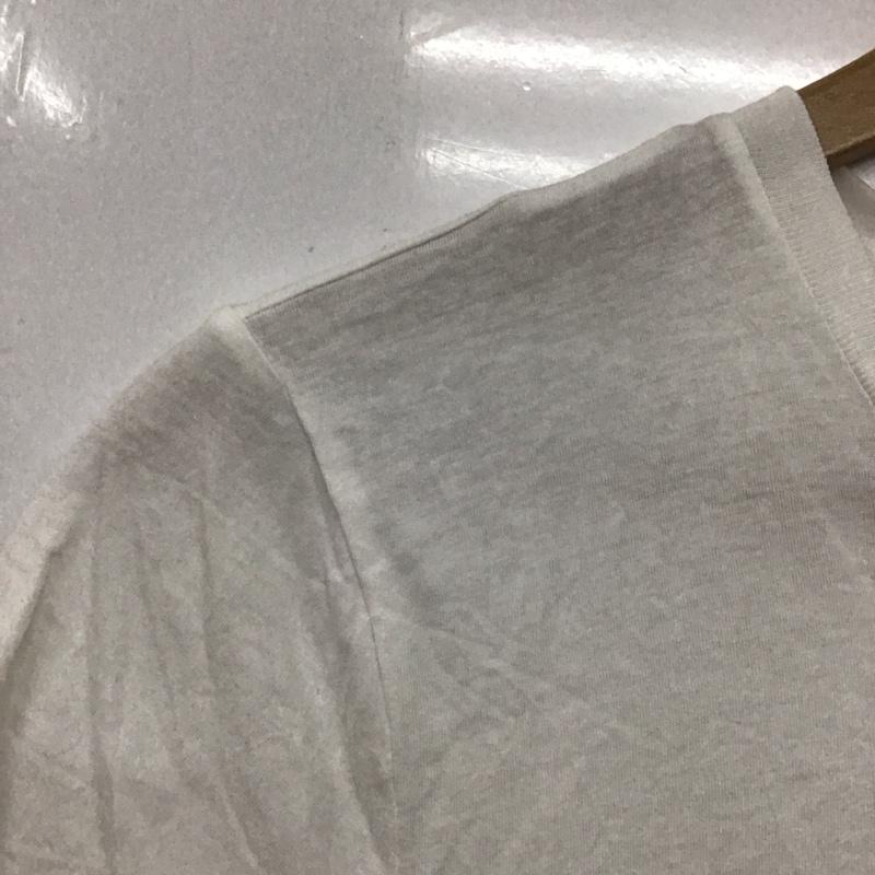 ポロバイラルフローレン Polo by RALPH LAUREN Tシャツ 半袖 半袖カットソー プリントTシャツ クルーネックカットソー M ロゴ、文字 白 / ホワイト / レディース USED 古着 中古 10138826