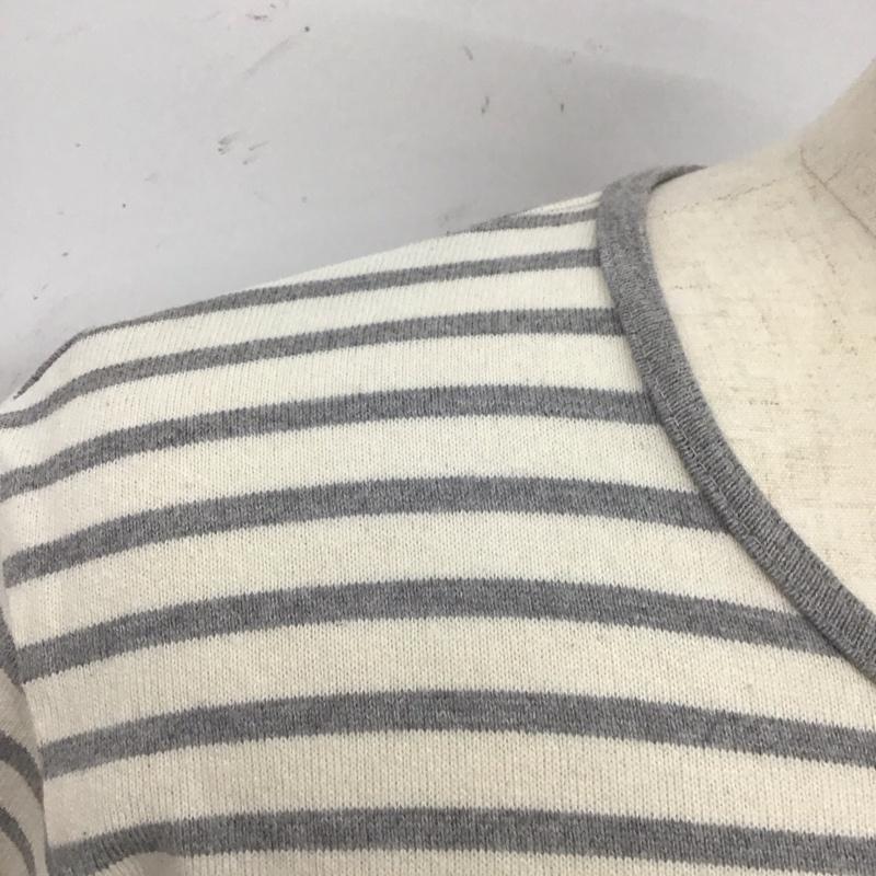 サディアスオニール THAD DEUS O NEIL カットソー 半袖 半袖カットソー プリントTシャツ クルーネックカットソー M ボーダー柄 マルチカラー / マルチカラー /  メンズ USED 古着 中古 10113133