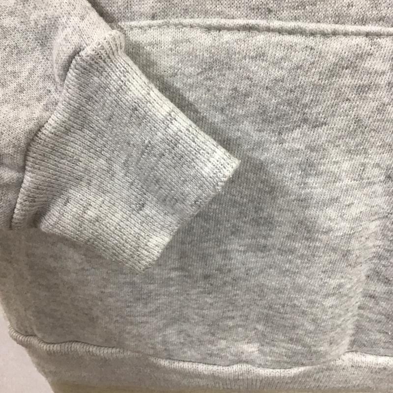 ヘインズ HANES パーカー 長袖 長袖パーカー フード付きパーカー プリントスウェット トレーナー M ロゴ、文字 灰 / グレー / メンズ USED 古着 中古 10108026