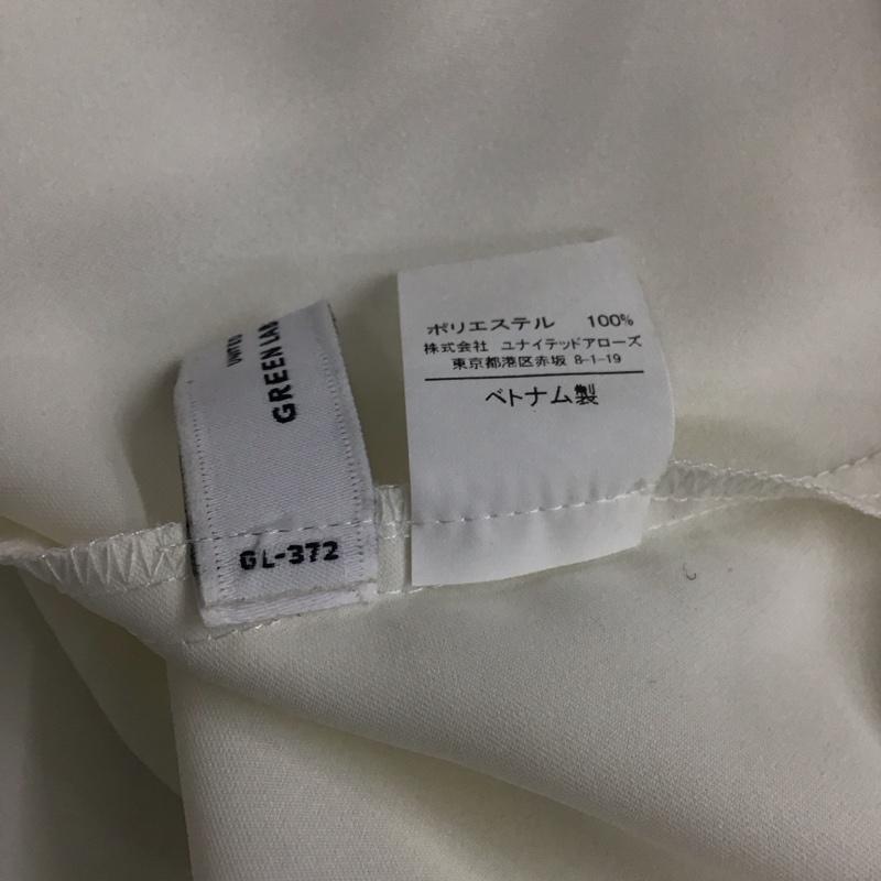 ユナイテッドアローズグリーンレーベルリラクシング UNITED ARROWS green label relaxing カットソー 長袖 長袖カットソー 長袖シャツ サテン 無地 白 / ホワイト / レディース USED 古着 中古 10133001