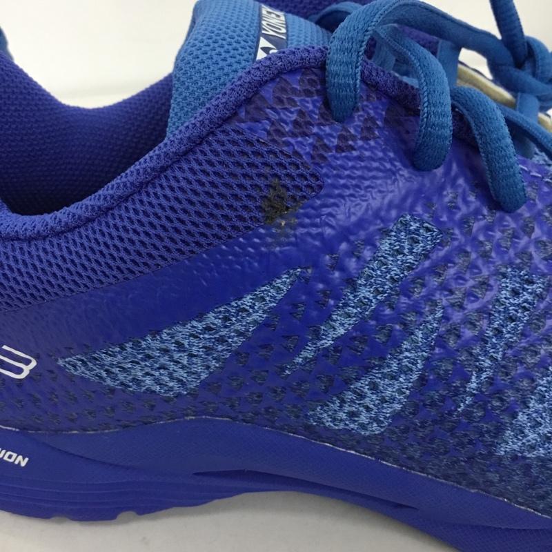 ヨネックス YONEX スニーカー スニーカー SHBA3M パワークッション エアラス3メン バドミントンシューズ 28cm 箱有 28.0cm ロゴ、文字 青 / ブルー / メンズ USED 古着 中古 10147949