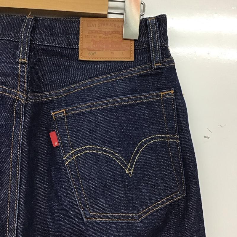 リーバイスプレミアム Levis PReMIUM パンツ デニム、ジーンズ デニムパンツ スリムパンツ カジュアルパンツ ストレッチパンツ 26インチ 無地 インディゴ / インディゴ / レディース USED 古着 中古 10137678