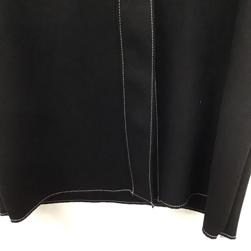 ザラ ZARA スカート ロングスカート タイトスカート ロングスカート ストレッチ XS 無地 黒 / ブラック /  レディース USED 古着 中古 10132647