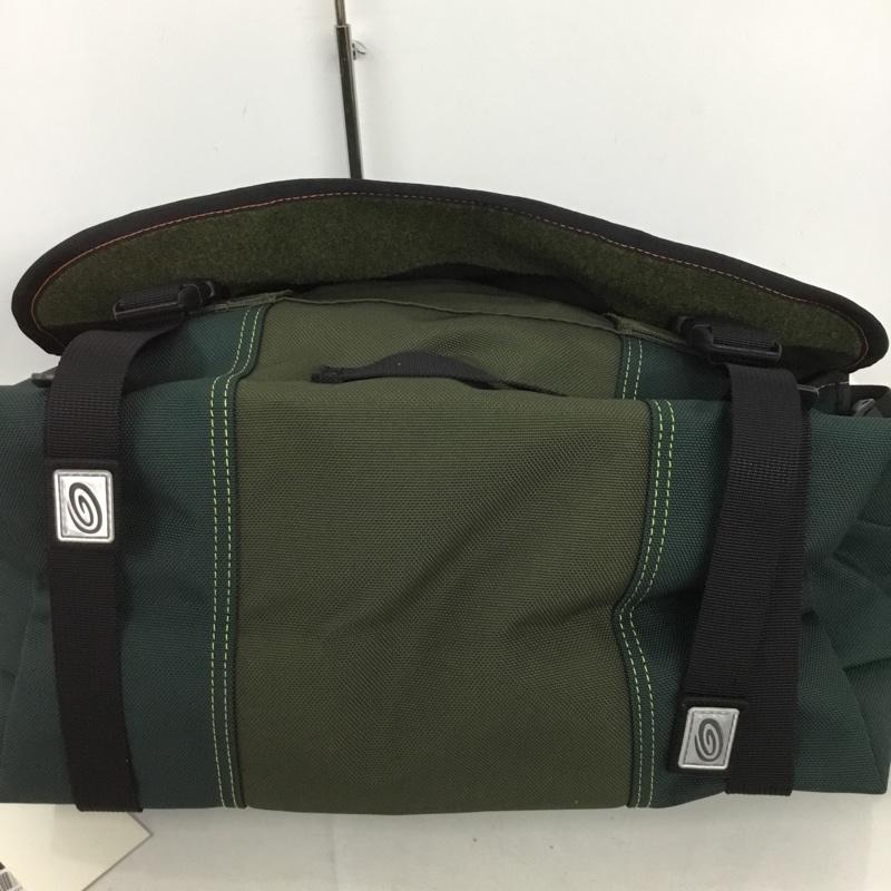 ティンバックツー TIMBUK2 メッセンジャーバッグ メッセンジャーバッグ 1108-4-7478 ショルダーバッグ クラシックメッセンジャー タグ付き ロゴ、文字 緑 / グリーン / メンズ USED 古着 中古 10131881