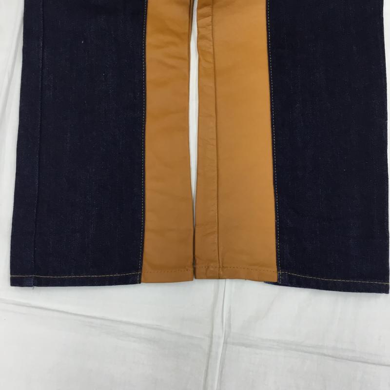 コジマジーンズ KOJIMAGENES パンツ デニム、ジーンズ モンキーコンボパンツ 30インチ 無地 紺 / ネイビー / X 茶 / ブラウン / メンズ USED 古着 中古 10129966