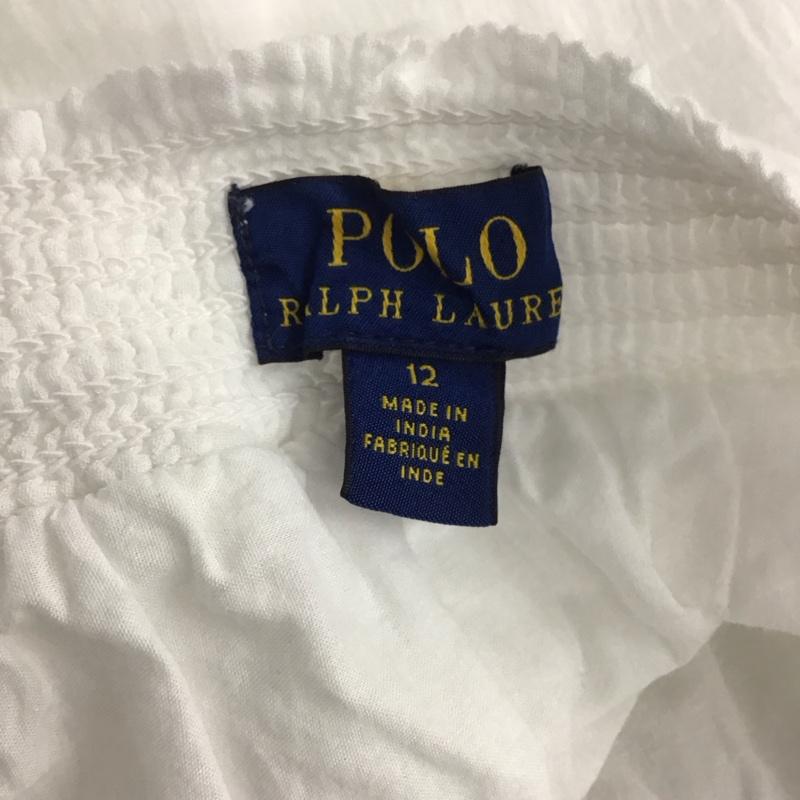 ポロラルフローレン POLO RALPH LAUREN スカート ミニスカート ミニスカート フレアスカート 刺繍 白 / ホワイト / レディース USED 古着 中古 10136113
