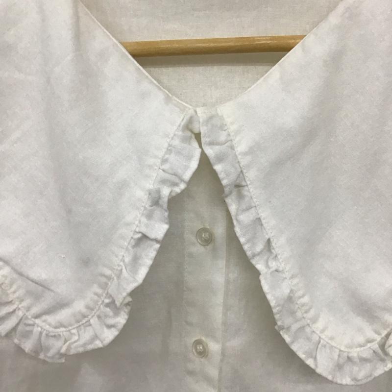ローリーズファーム LOWRYS FARM シャツ、ブラウス 半袖 FREE 無地 白 / ホワイト / レディース USED 古着 中古 10137192