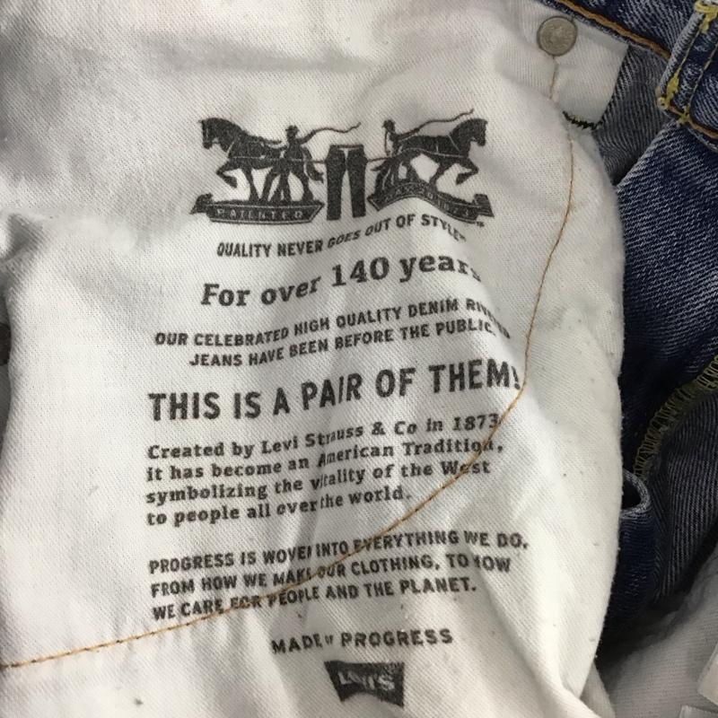 リーバイストラウスアンドコー Levi Strauss & co. パンツ デニム、ジーンズ デニムパンツ ワイドパンツ カジュアルパンツ 32インチ 無地 インディゴ / インディゴ / メンズ USED 古着 中古 10137653