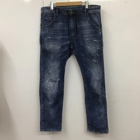 ディーゼル DIESEL パンツ デニム、ジーンズ デニムパンツ スリムパンツ カジュアルパンツ ストレッチパンツ 34インチ 無地 インディゴ / インディゴ /  メンズ USED 古着 中古 10127520