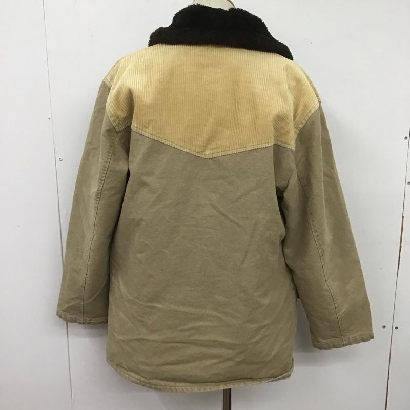 古着 USED ジャケット、上着 ジャンパー、ブルゾン Fairbanks アウター ロングコート カラージャケット 古着 ヴィンテージ 無地 ベージュ / ベージュ / メンズ USED 古着 中古 10106798