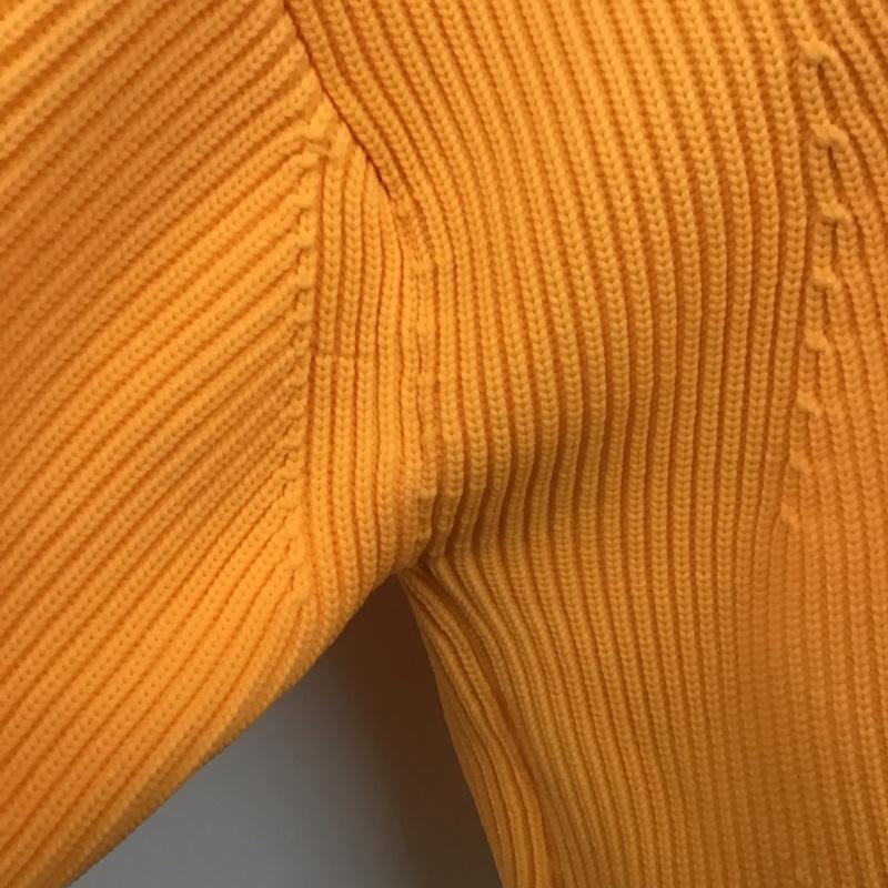 マウジー MOUSSY ニット、セーター 長袖 010GAS70-6100 OVERSIZED KNIT FREE 無地 橙 / オレンジ / レディース USED 古着 中古 10123217
