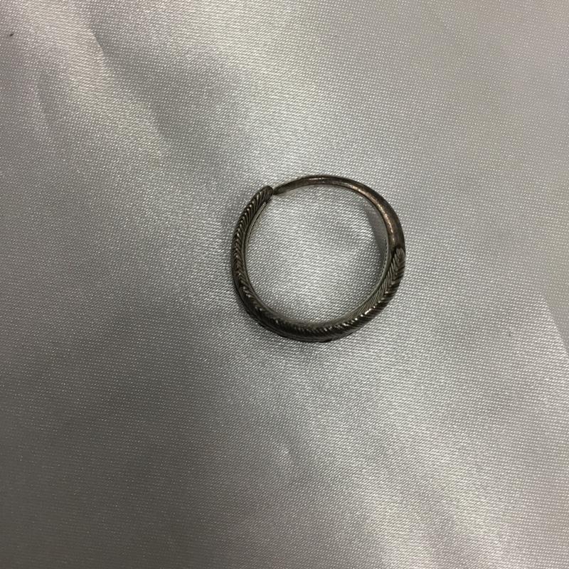 ポールスミス Paul Smith アクセサリー 指輪 フェザーシルバーリング 羽根 7号 銀 / シルバー / メンズ USED 古着 中古 10109161