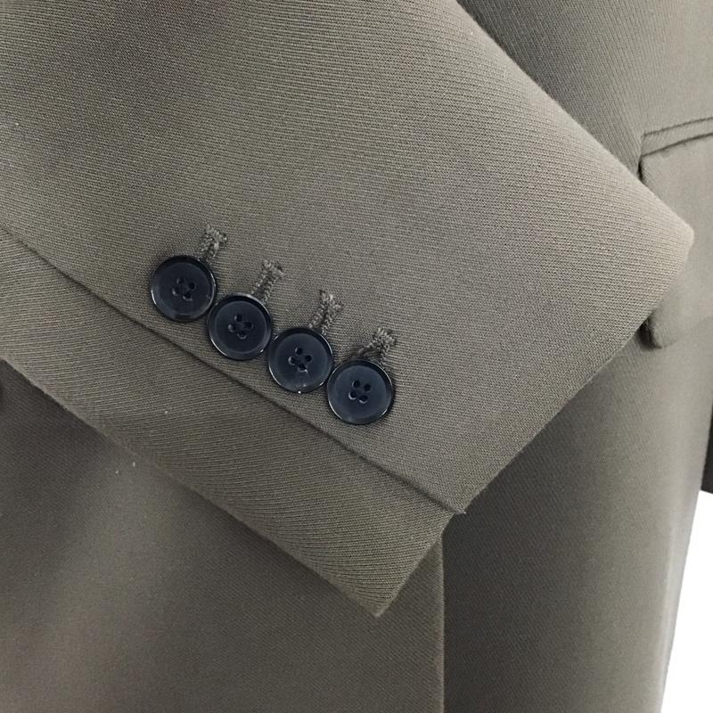 ザラ ZARA セットアップ セットアップ 2761 248 737 オーバーサイズ テーラードジャケット センタープレス パンツ L 無地 茶 / ブラウン / レディース USED 古着 中古 10109487