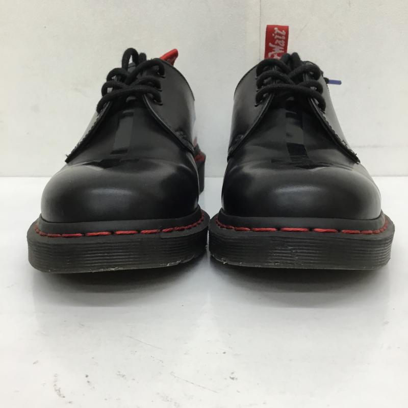 ドクターマーチン Dr.Martens ローファー ローファー ドクターマーチン ザ・フー 3ホールシューズ US:8 プリント 黒 / ブラック / X 青 / ブルー / X 赤 / レッド / X 白 / ホワイト / メンズ USED 古着 中古 10120979