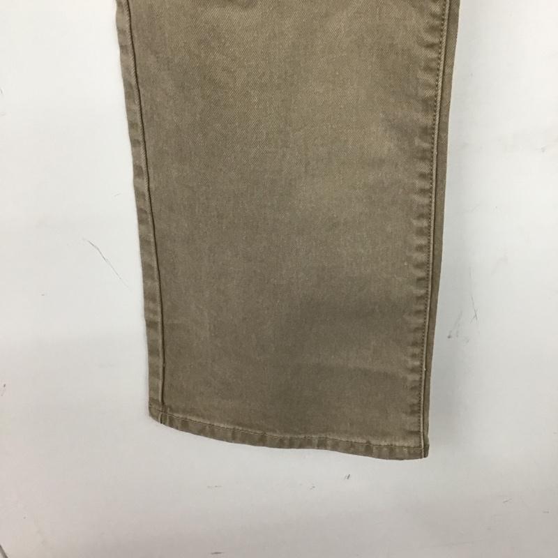 リーバイストラウスアンドコー Levi Strauss & co. パンツ デニム、ジーンズ デニムパンツ スリムパンツ カジュアルパンツ ストレッチパンツ 33インチ 無地 ベージュ / ベージュ / メンズ USED 古着 中古 10136569