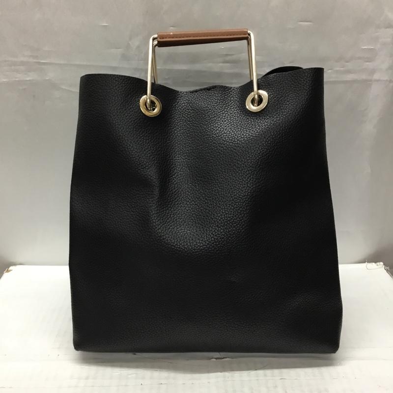 ザラ ZARA ショルダーバッグ ショルダーバッグ 2006 004 040 ポーチ付き 無地 黒 / ブラック / レディース USED 古着 中古 10108907