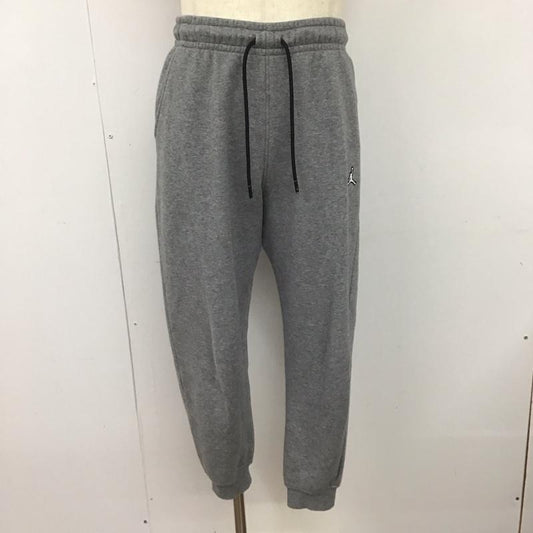 エアジョーダン AIR JORDAN パンツ ワークパンツ、ペインターパンツ dq7341-091 ブルックリンフリース ワイドパンツ スウェットパンツ M ロゴ、文字 灰 / グレー /  メンズ USED 古着 中古 10125109