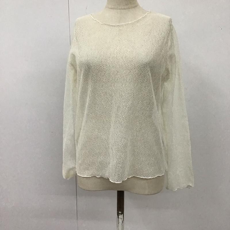 アルシーヴ archives カットソー 長袖 M  白 / ホワイト /  レディース USED 古着 中古 10113997