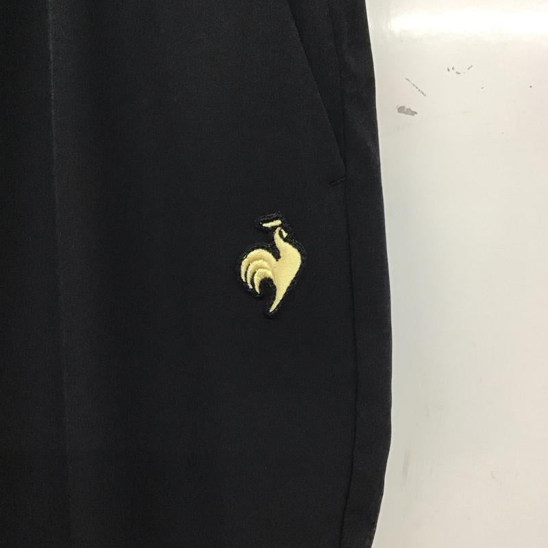 ルコックスポルティフ le coq sportif パンツ ワークパンツ、ペインターパンツ スポーツウェア スリムパンツ ストレッチパンツ M 無地 黒 / ブラック / レディース USED 古着 中古 10137641