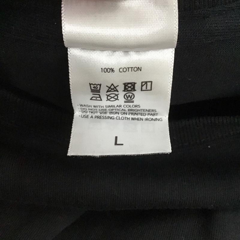 ユナイテッドアスレ United Athle Tシャツ 半袖 半袖カットソー プリントTシャツ クルーネックカットソー L ロゴ、文字 黒 / ブラック / メンズ USED 古着 中古 10146661