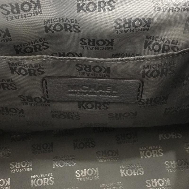 マイケルコース MICHAEL KORS ハンドバッグ ハンドバッグ ショルダーバック 2WAY ロゴ、文字 灰 / グレー / レディース USED 古着 中古 10139097