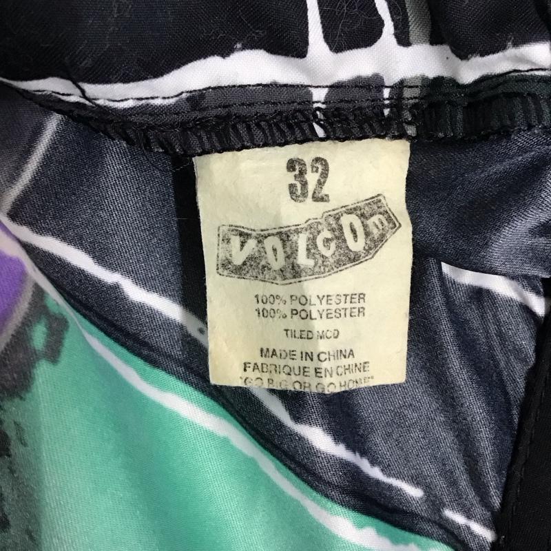 ボルコム VOLCOM パンツ ショートパンツ サーフショーツ スイムパンツ 32 総柄 マルチカラー / マルチカラー /  メンズ USED 古着 中古 10122599