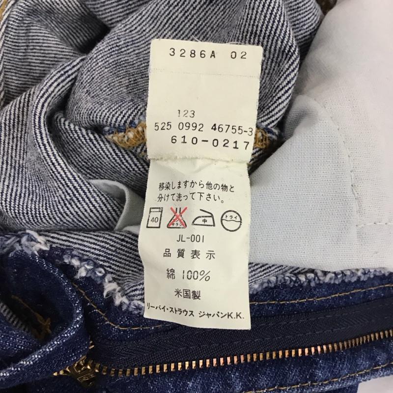 リーバイス Levi s パンツ デニム、ジーンズ 610-0217 USA製 90年代 W27 L32 27インチ 無地 青 / ブルー / レディース USED 古着 中古 10118724