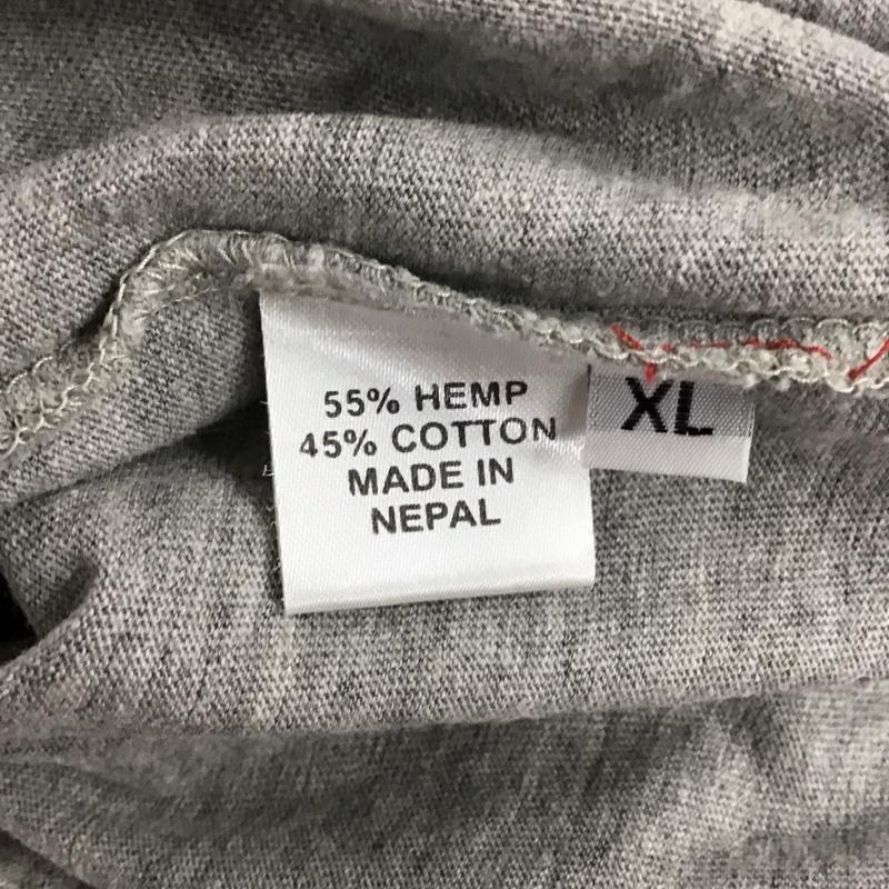 マッシュ MASH Tシャツ 半袖 半袖カットソー プリントTシャツ クルーネックカットソー XL プリント 白 / ホワイト / メンズ USED 古着 中古 10129999