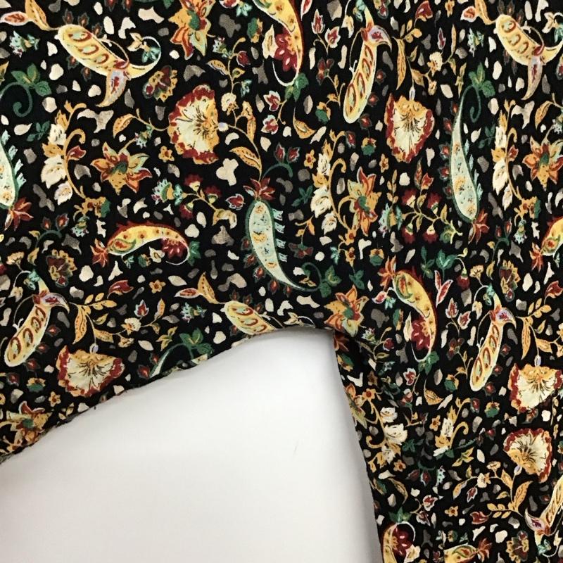 ザラ ZARA ワンピース ロングスカート M 総柄 マルチカラー / マルチカラー / レディース USED 古着 中古 10137449
