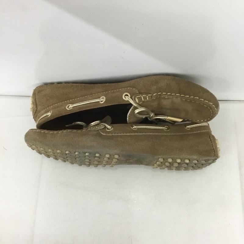 トッズ TOD S カジュアルシューズ カジュアルシューズ ドライビングシューズ 38 無地 ベージュ / ベージュ / レディース USED 古着 中古 10133899