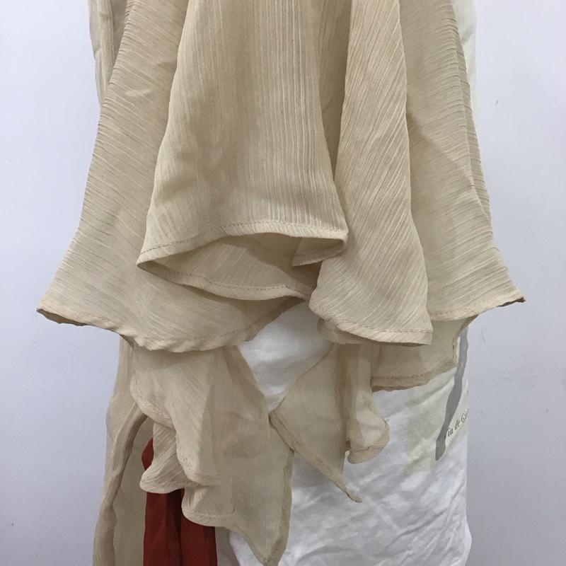 ザラ ZARA Tシャツ 半袖 半袖カットソー プリントTシャツ クルーネックカットソー L プリント 白 / ホワイト / レディース USED 古着 中古 10126132