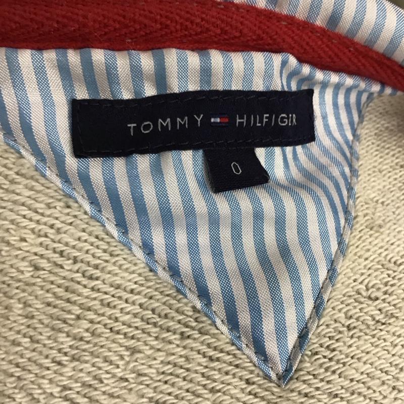 トミーヒルフィガー TOMMY HILFIGER パーカー 長袖 ジップアップパーカー 長袖パーカー フード付きパーカー 0 灰 / グレー / レディース USED 古着 中古 10119437