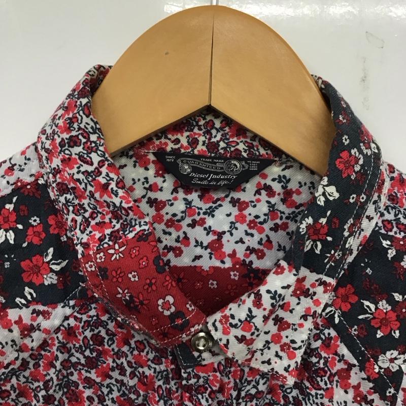 ディーゼル DIESEL シャツ、ブラウス 長袖 長袖シャツ 総柄シャツ カラーシャツ ポケットシャツ S プリント マルチカラー / マルチカラー / メンズ USED 古着 中古 10139046
