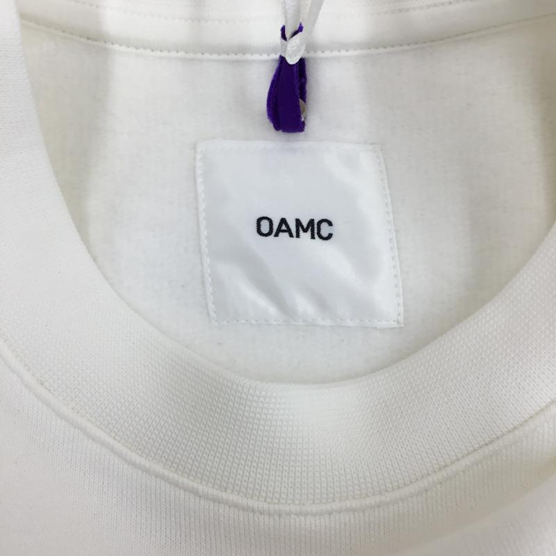 オーエーエムシー OAMC トレーナー 長袖 23A28OAJ03 M ロゴ、文字 白 / ホワイト /  メンズ USED 古着 中古 10120961