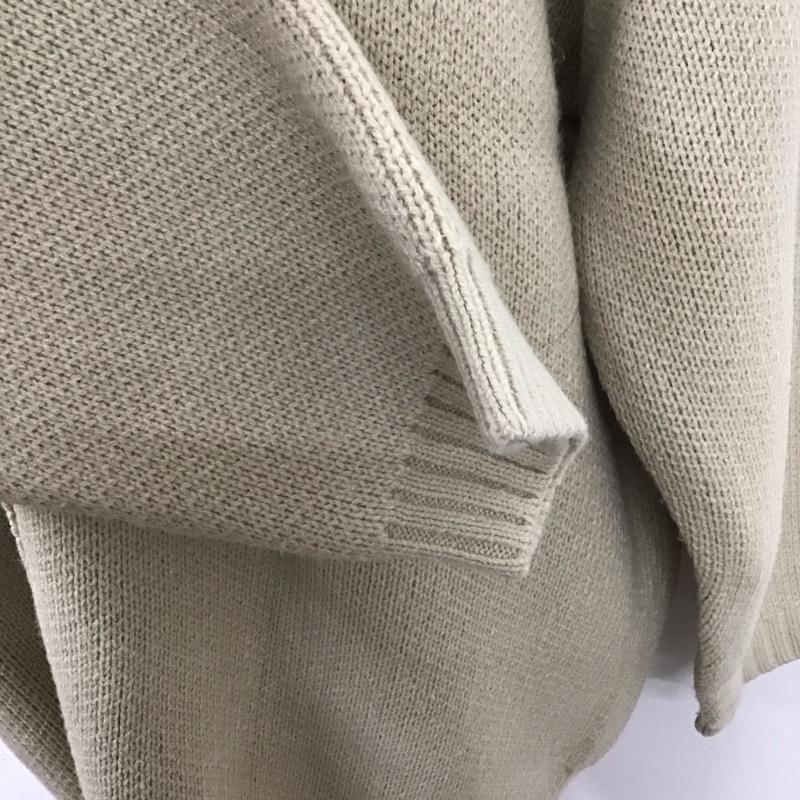 ローリーズファーム LOWRYS FARM カーディガン 長袖 FREE 無地 ベージュ / ベージュ / レディース USED 古着 中古 10127703