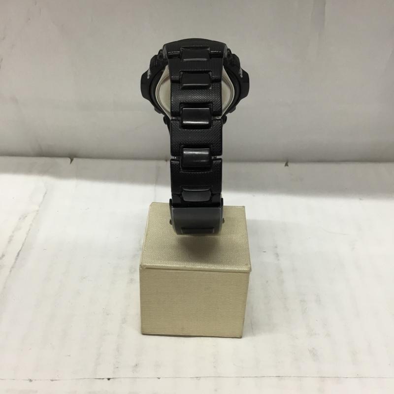 ジーショック G-SHOCK 腕時計 アナログ(クォーツ式) AWG-M100BC 電波時計 タフソーラー ロゴ、文字 黒 / ブラック / メンズ USED 古着 中古 10106372