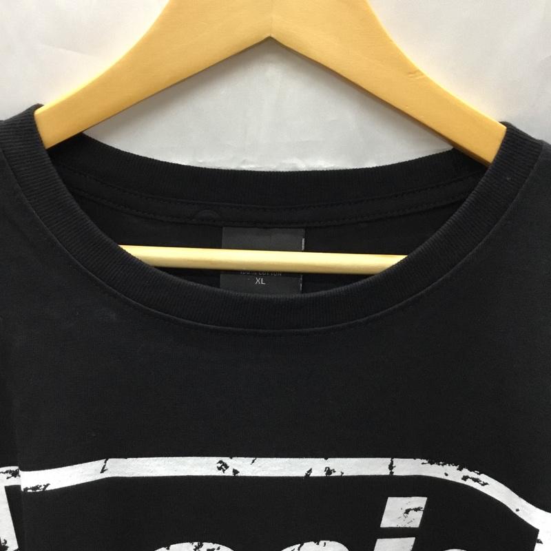 古着 USED Tシャツ 半袖 半袖カットソー プリントTシャツ クルーネックカットソー バンドTシャツ XL プリント 黒 / ブラック / メンズ USED 古着 中古 10108331