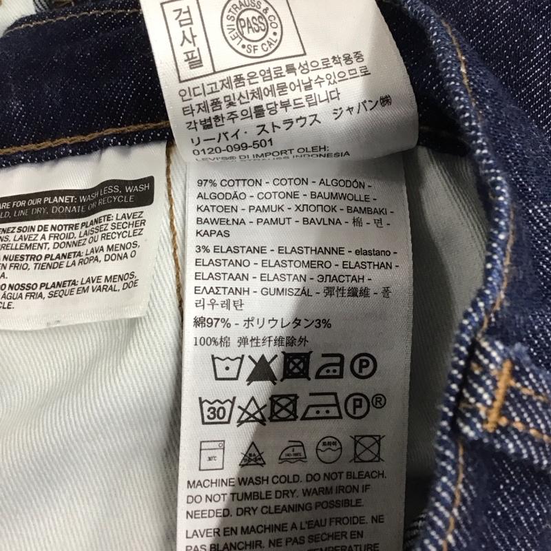 リーバイス Levi s パンツ デニム、ジーンズ 74645-0000 20周年記念モデル 570 エンジニアドジーンズ W32 L32 32インチ プリント インディゴ / インディゴ /  メンズ USED 古着 中古 10122171