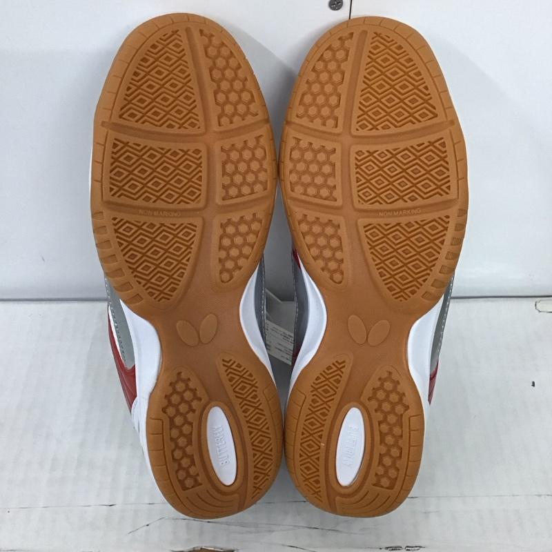 バタフライ BUTTERFLY シューズ シューズ 卓球 シューズ レゾライン トライネックス 93600-177 28.0cm 無地 青 / ブルー / X 白 / ホワイト / メンズ USED 古着 中古 10125382