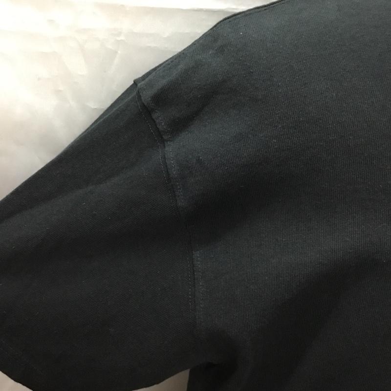 サプール SAPEur Tシャツ 半袖 半袖カットソー プリントTシャツ クルーネックカットソー XL プリント 黒 / ブラック /  メンズ USED 古着 中古 10109328