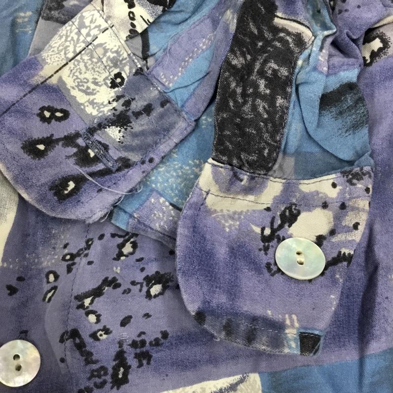 古着 USED シャツ、ブラウス 長袖 長袖シャツ カラーシャツ 長袖カットソー アロハシャツ 総柄 マルチカラー / マルチカラー / メンズ USED 古着 中古 10106422