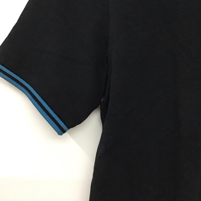 フレッドペリー FRED PERRY ポロシャツ 半袖 6 無地 黒 / ブラック / レディース USED 古着 中古 10136497
