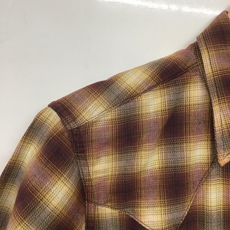 ジョーマッコイ JOE McCOY シャツ、ブラウス 半袖 半袖シャツ チェックシャツ カラーシャツ ウエスタンシャツ チェック マルチカラー / マルチカラー / メンズ USED 古着 中古 10139714