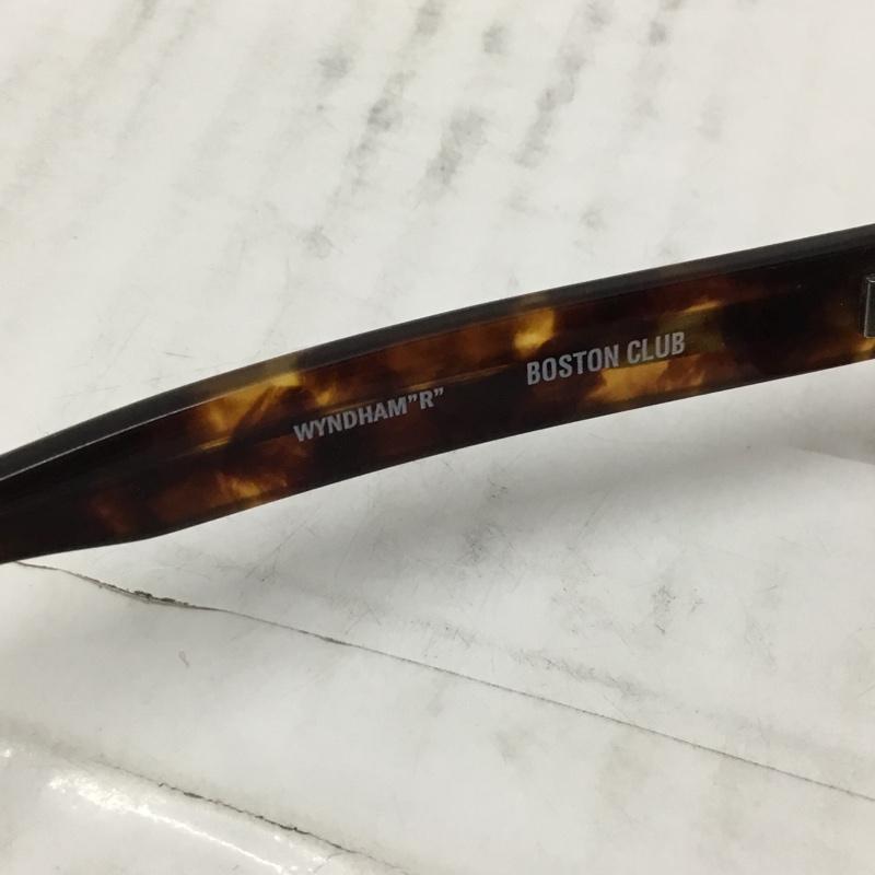 ボストンクラブ Boston Club めがね・サングラス サングラス WYNDHAM R 48 21 144 無地 茶 / ブラウン / メンズ USED 古着 中古 10107633